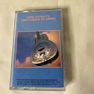 Dire Straits Brothers In Arms Cassette Tape